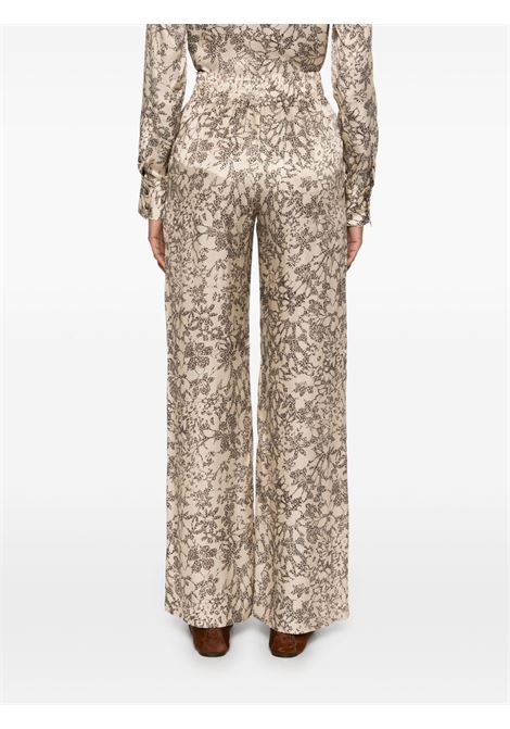Beige and black Brittany straight-leg trousers Golden Goose - women GOLDEN GOOSE | GWP00821P00191315676